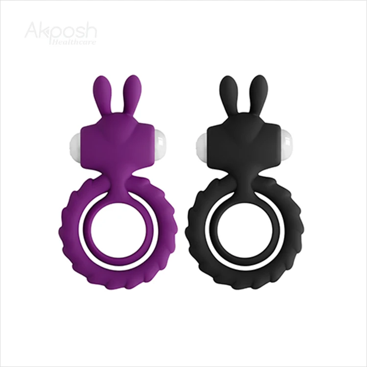 Balls ring Twin Teaser Electric Best seller high quality Soft silicone Vibrating Cock ring adult sexy products for men
