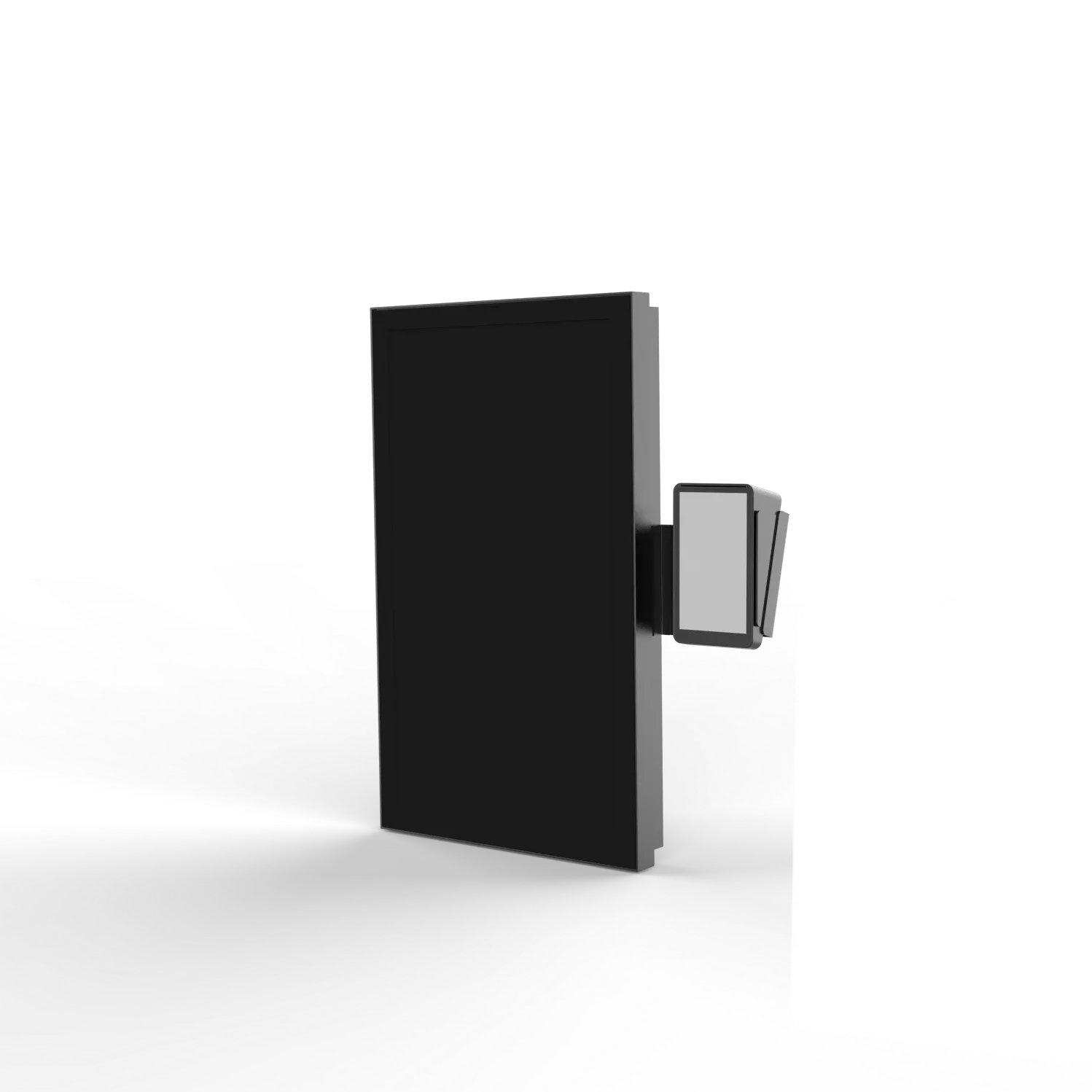 21.5 inch wall mounted 2000nits  digital menu board restaurant touch order screen for restaurant car