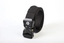 Logo Custom Belt Aluminum Alloy Quick Release Grade Tactical Nylon Belt