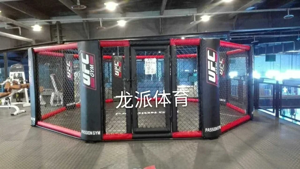 New design hot sale Custom logo competition standard UFC elevated MMA Boxing cages Octagon