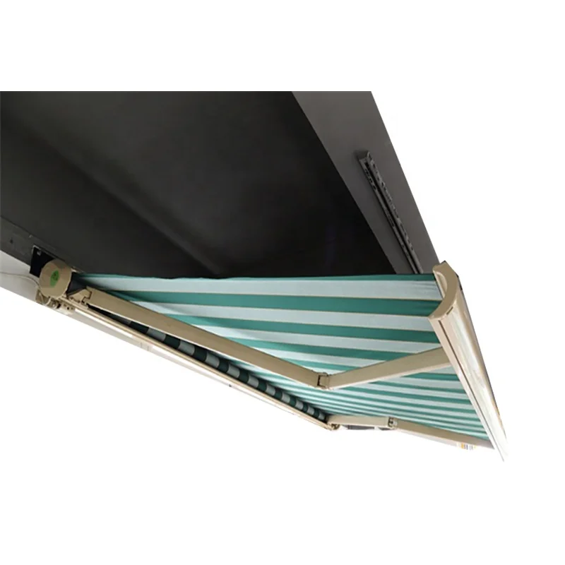 Wholesale High Quality Outdoor awning retractable Electric Folding Arm Full Cassette Patio Window Retractable Awnings