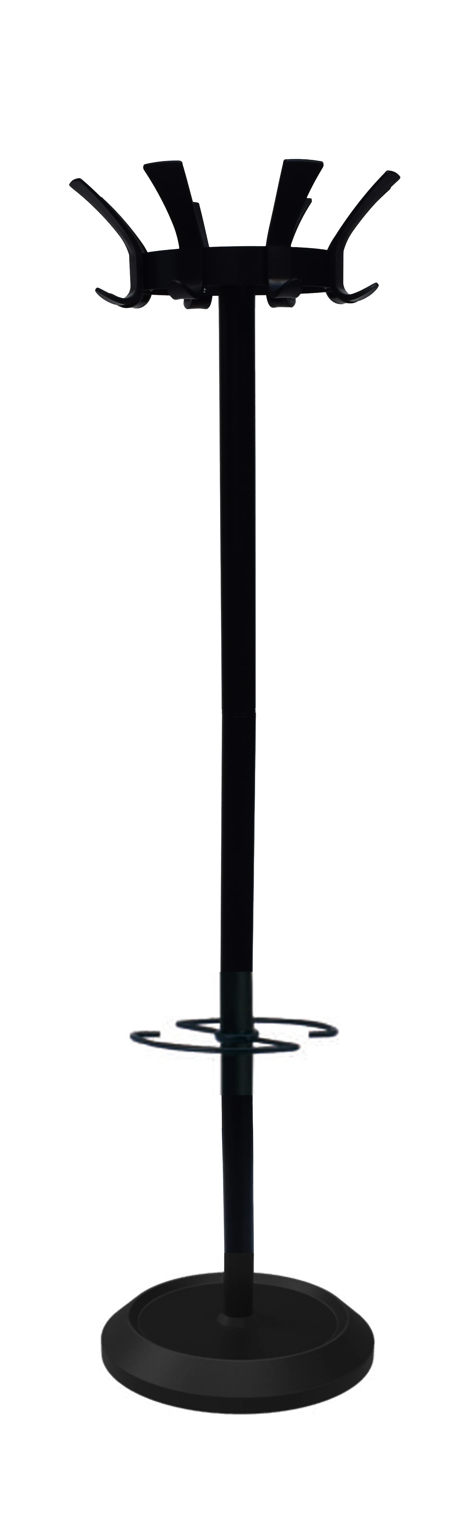 TWINCO Bedroom modern simple clothes rack outside portable clothes rack standing silver coat rack