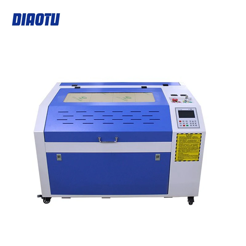 Diaotu 4060 CO2 Laser Engraver Engraving 60W Laser Cutting Machine CO2 Laser Cutter for Acrylic Cake Topper
