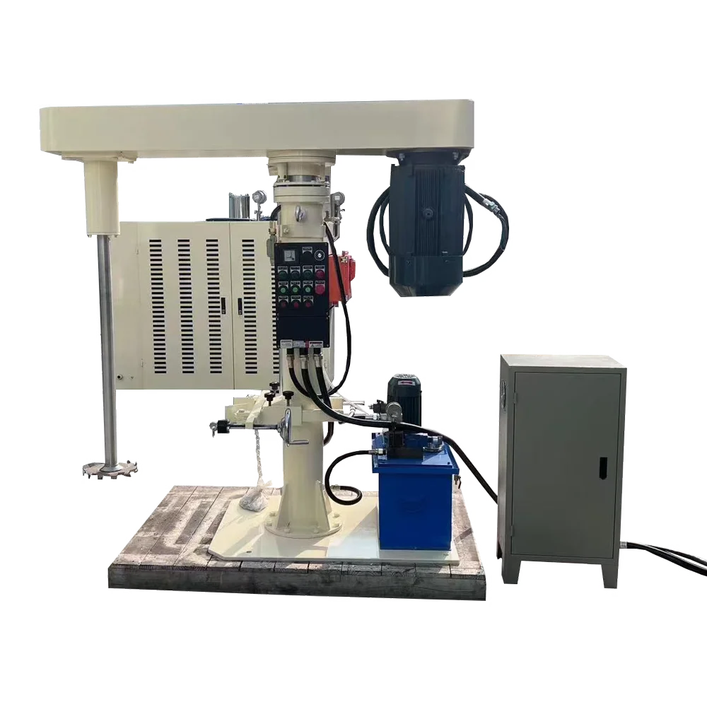 Factory Price Hydraulic Lifting Dual Shaft High Speed Double Planetary Mixer Disperser