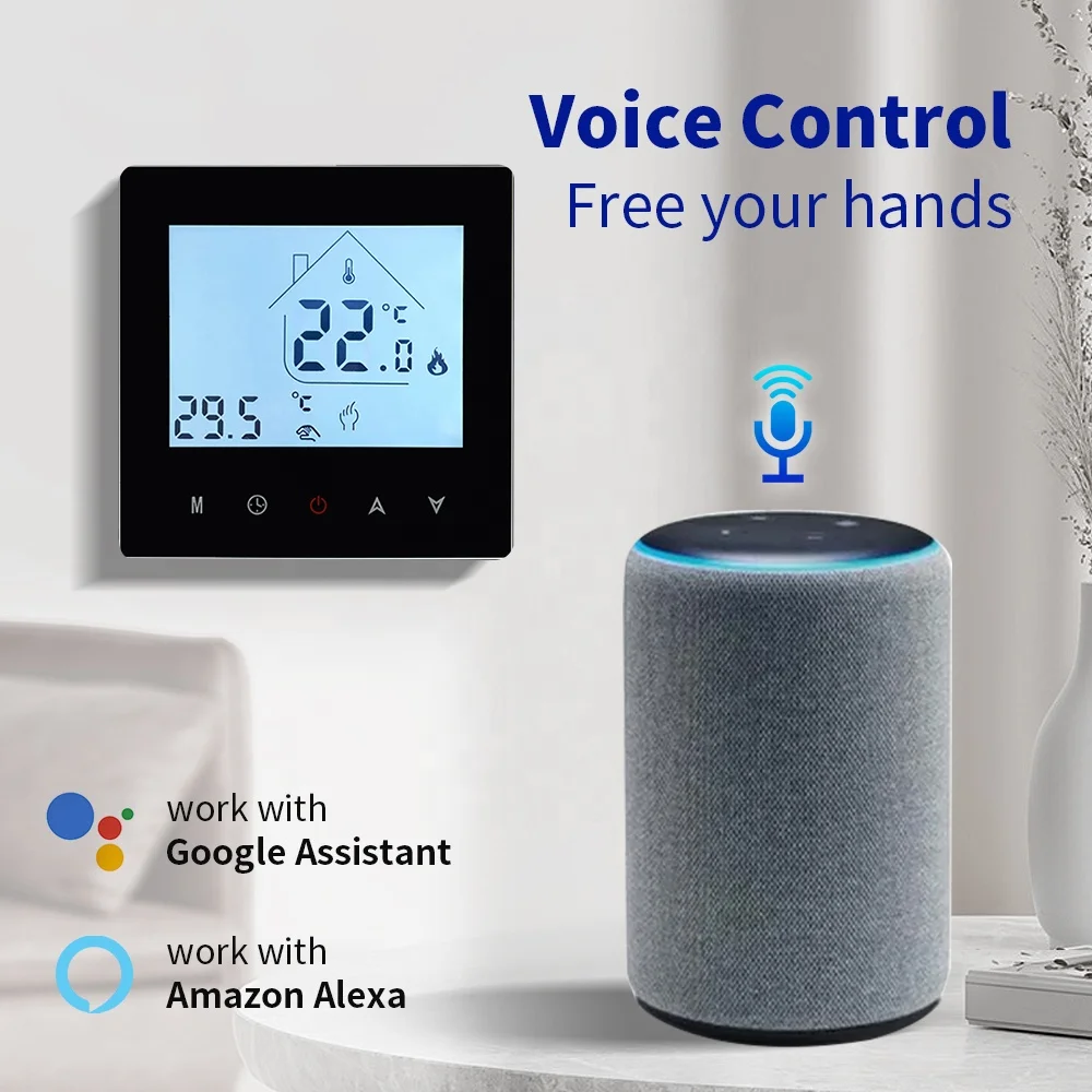 Heat Cool Home Airconditioning Air Conditioner Digital Tuya Wireless Refrigerator Wifi Thermostat For Hotel Pipe Mixing Valve