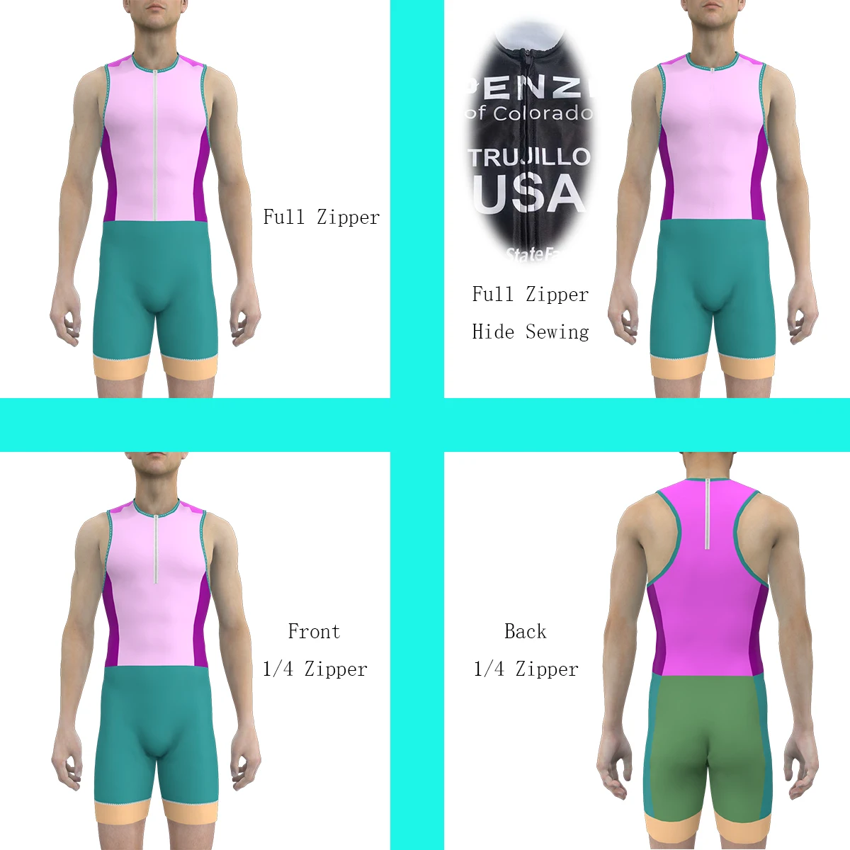 HIRBGOD Full Dye Sublimation Process Print Any Color Any Logo Any Pattern Available Team Custom triathlon Outfit Tri Suit