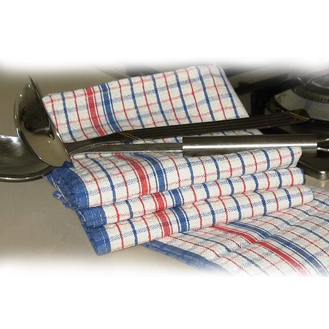 Commercial Check Dobby Tea Towel 100% Cotton 47 x 76 cm 105 grams