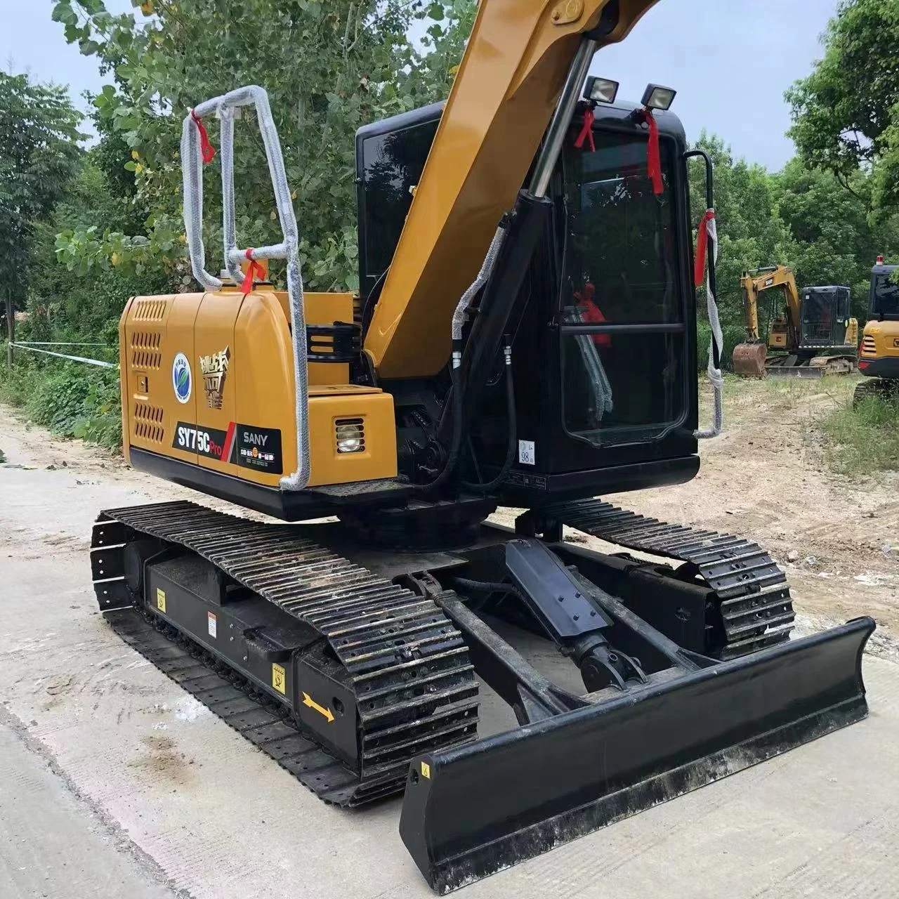 7 5 тонн новый экскаватор sany SANY 75 C для продажи