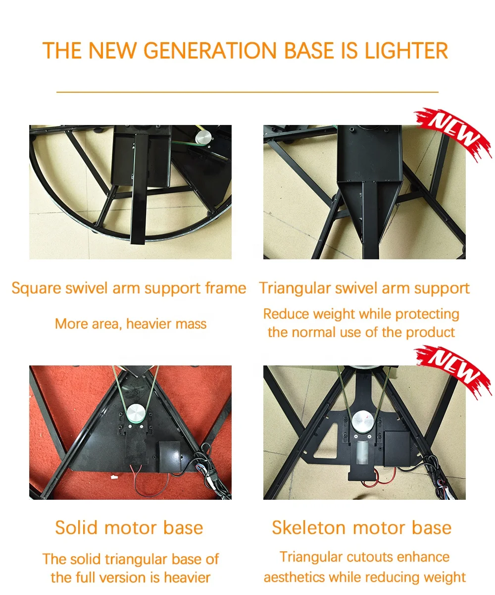 ready to ship in Stock Fast DHL Shipping in 48h Automatic Manual Photobooth mACHINE Slow Rotating photo booth mirror