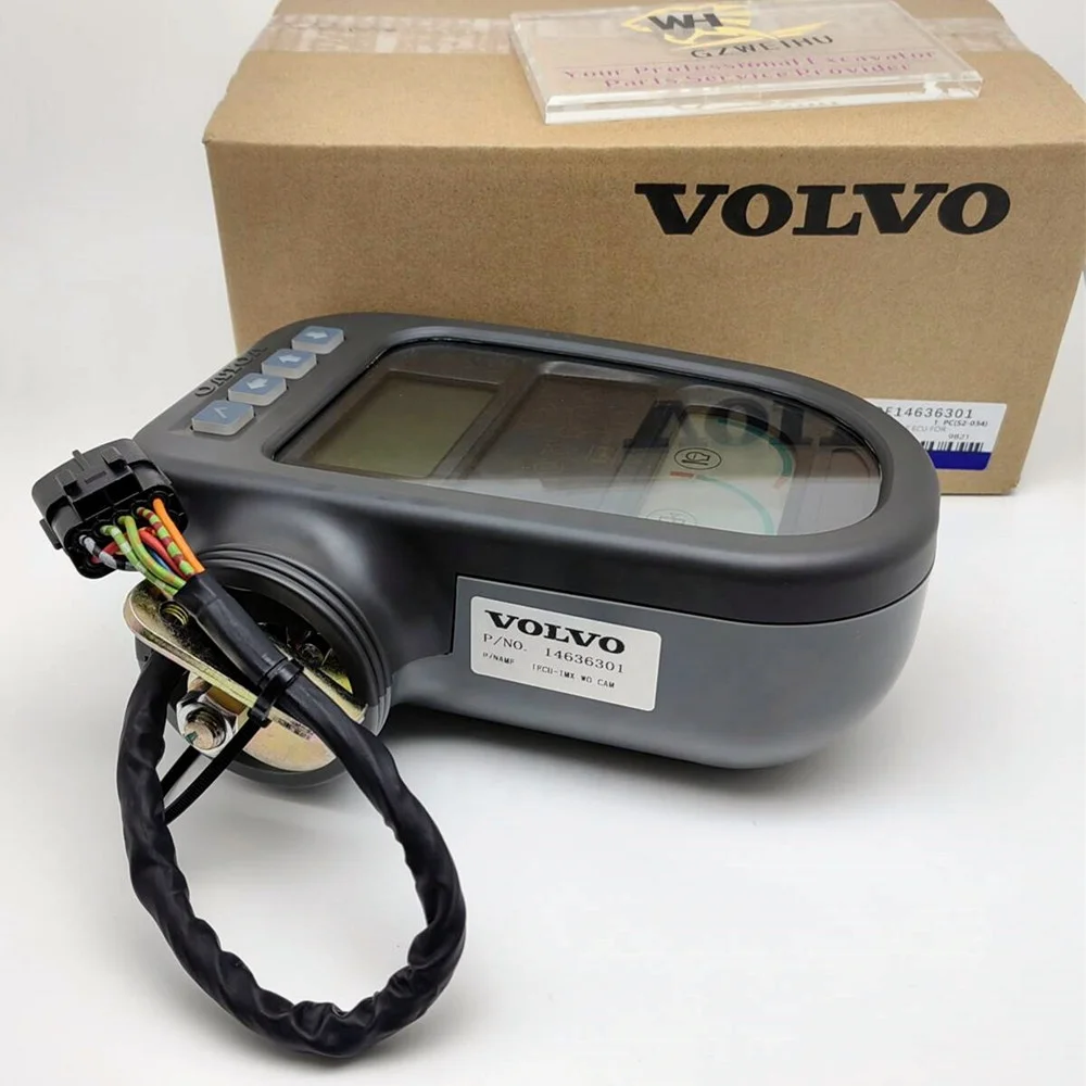 Ec210b ec290b excavator monitor 14390065 14636301 for volvo excavator monitor panel