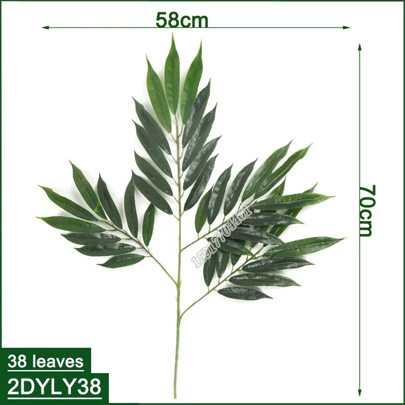 Factory Wholesale real touch fake plant tree leaf artificial bamboo for event decoration