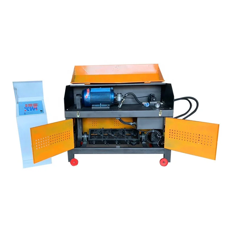 Hot Sale CNC Hydraulic YGT5-12 5-12MM 220/ 380/ 415VAC 9KW Automatic Rebar Straightening And Cutting Machine
