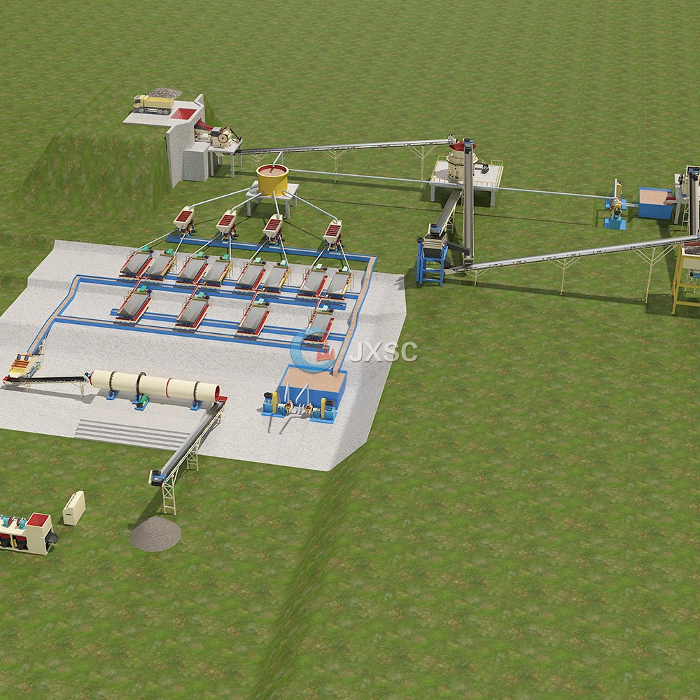 Large Scale coltan ore beneficiation Mining processing plant