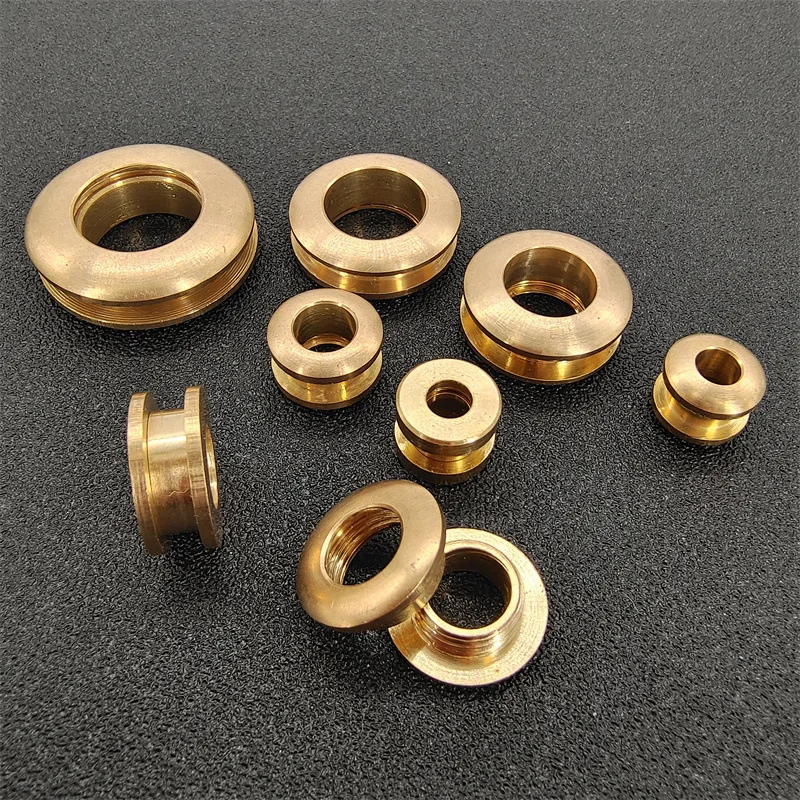 11-28mm Bag Hardware Accessories Leather Screw By Hand Round And Flat Shape Rotary Metal Grommets Solid Brass Screw Eyelet