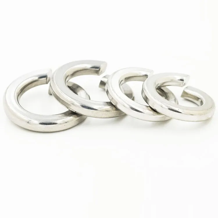 High Quality GB93 Stainless Steel Spring Lock Washer M1.6 M2 M2.5 M3 - M52 Split Lock Washer Fasteners