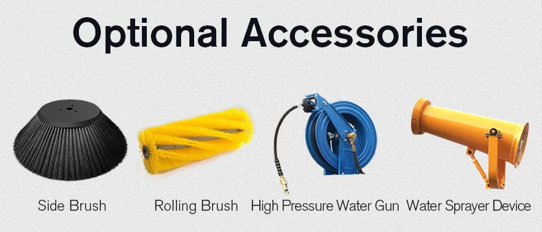 Different Applications Grass Push Sweeper