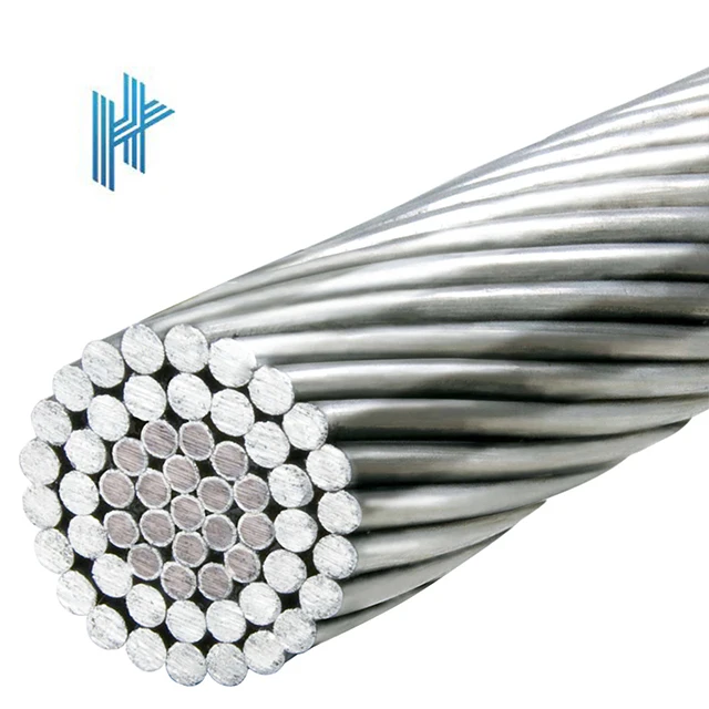 ASTM B231M--99 ACSR Conductor steel wire conductor Bare Aluminum cable overhead cable