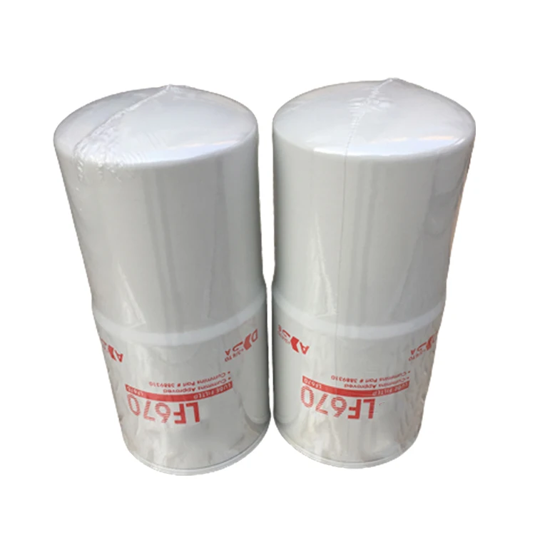 HongRun Heavy Truck Oil Filter LF670 used for Fleetguard