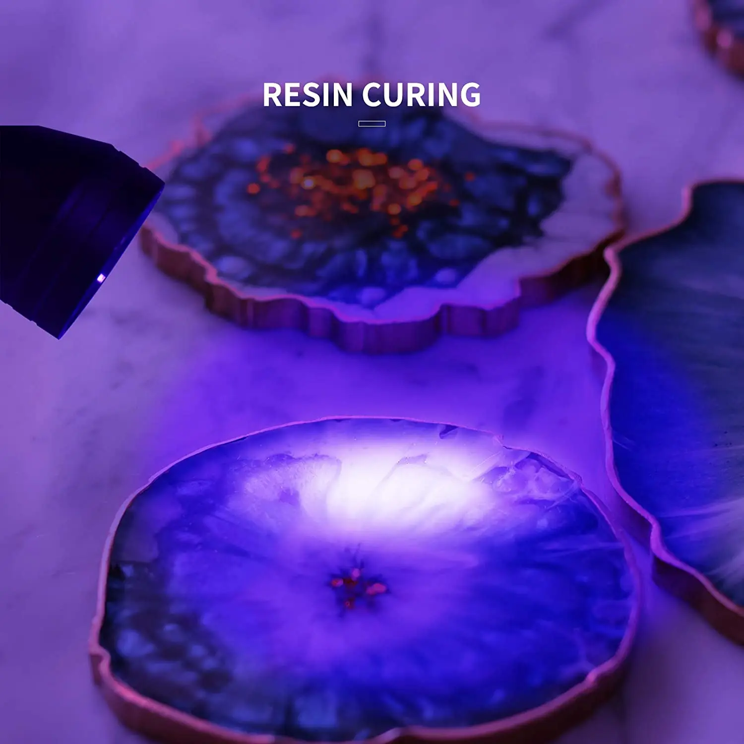 Peetpen L13UV 395 USB Перезаряжаемый черный свет Водонепроницаемые фонарики УФ-свет черный свет