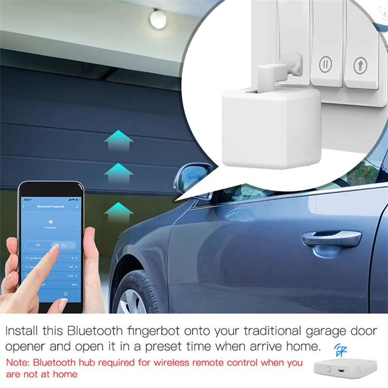  Новинка 2021 приложение Tuya Wi-Fi BLE Fingerbot маленький грабитель переключатель нажимайте все кнопки умный