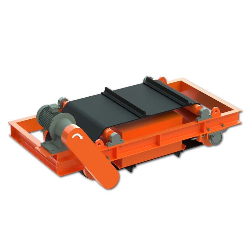 Customized Overband Metal Separation Electromagnetic Separator Conveyor Belt Magnetic Separator