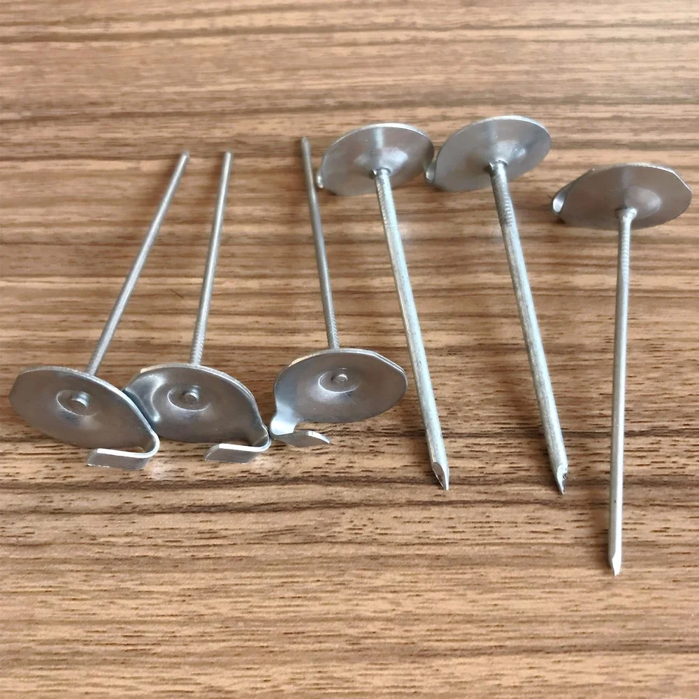 14 Gauge Mild Steel 2.5' Long Lacing Anchors with Hooks