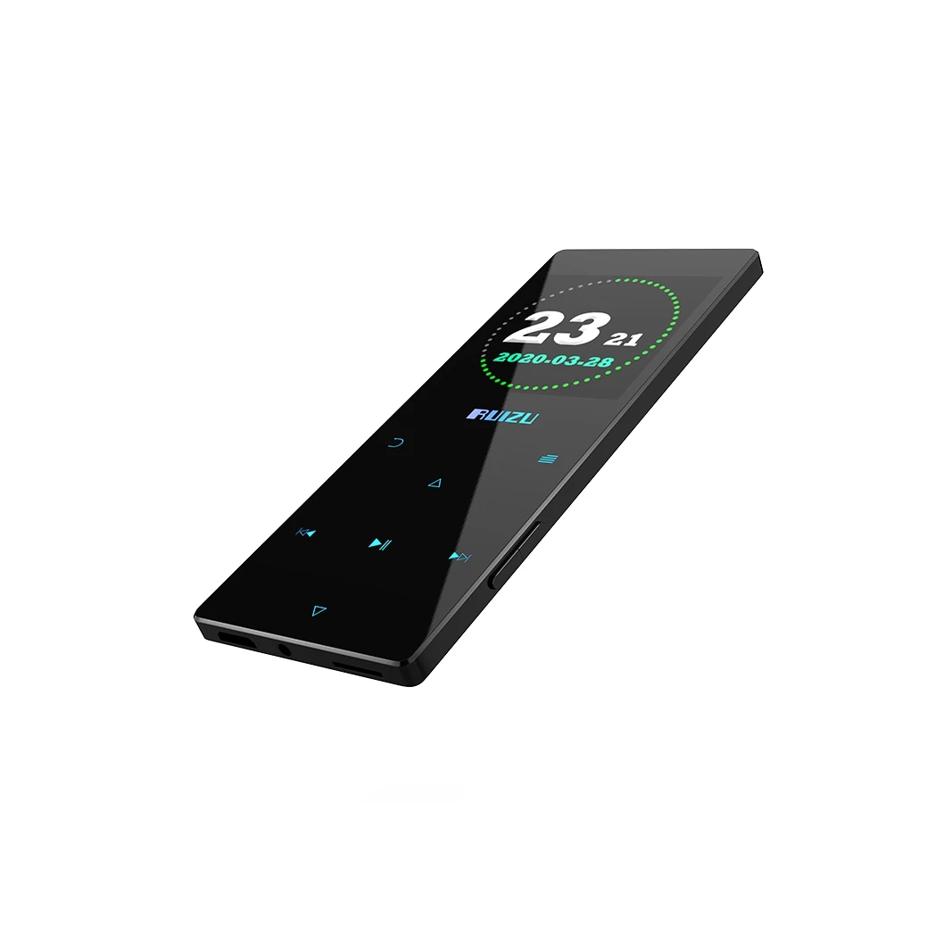 Original RUIZU D28 WIFI Android MP3 player BT V5.0 Touch Screen 4.0inch 16GB music mp3 player with Speaker,FM,E-book,Recorder