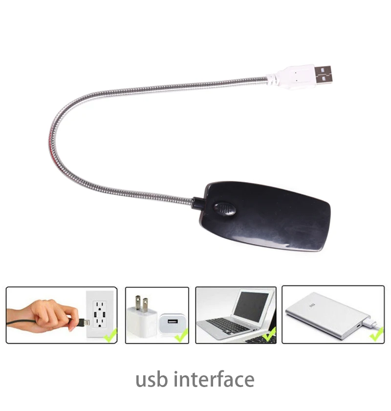 28leds USB Reading Book led light bulbs Flexible luminaria de mesa Book Light Reading Lamp For Power Bank Computer Notebook