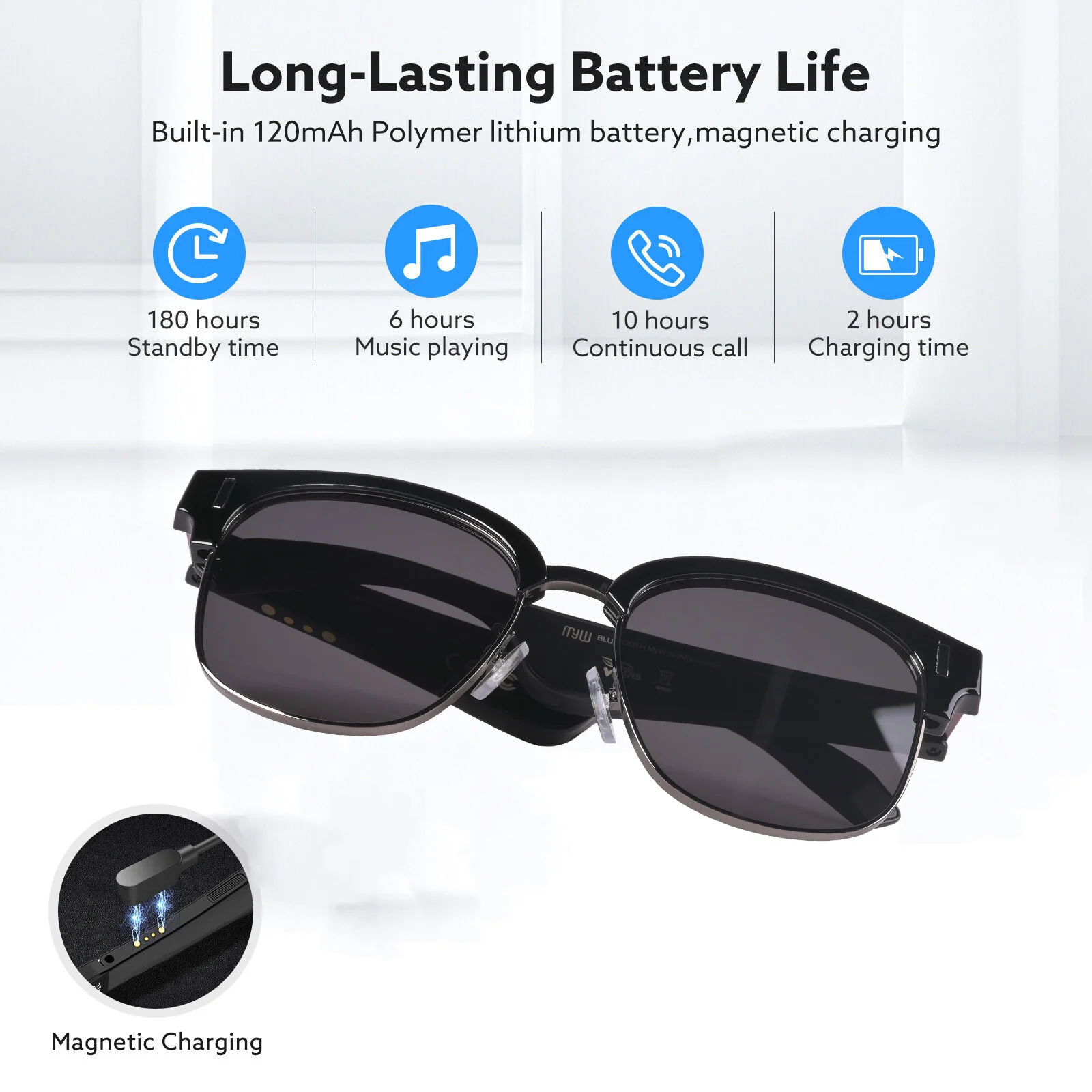 Sun Glasses Shades Designer glasses Luxury headphone music audio smart cheap customize sunglasses