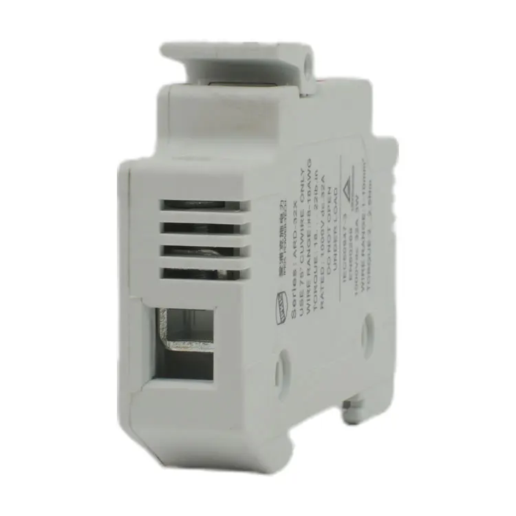 High Quality Dc Thermal Fuse 1000V 16A 25A 32V 1Pole 2Pole 10*38mm Solar Fuse Holder For Pv System