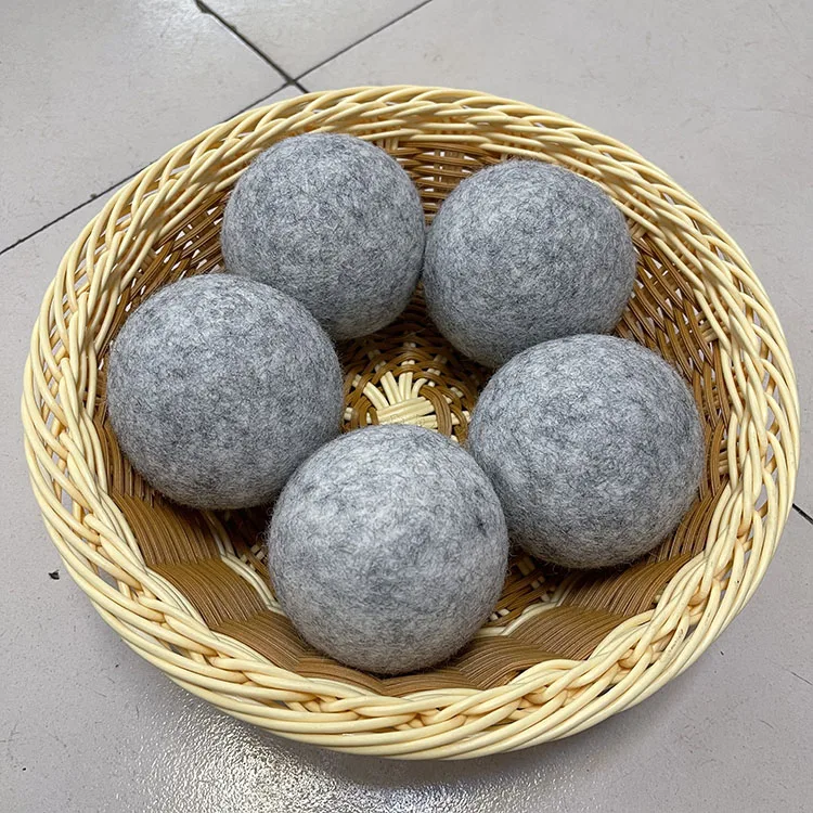 wool ball organic natural reusable xl 100% wool dryer felt balls