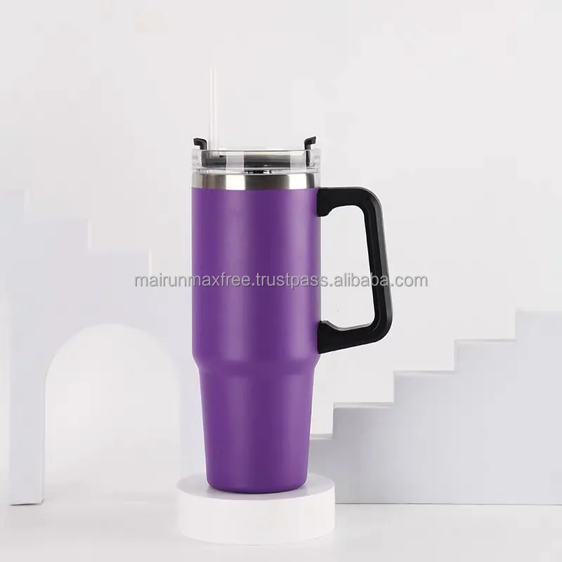 USA Warehouse 40oz H1.0  H2.0 Tumbler Flowstate Double Wall Stainless Steel Vacuum Insulated Travel Mugs With Handle