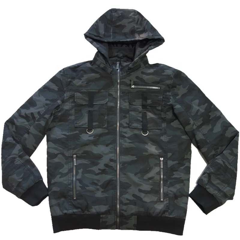 
competitive price suitable camo black cotton varsity jackets for men 