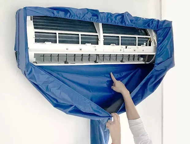 Air conditioner Indoor fixed board bag kit Washing machine Air conditioner cleaning cover with hose