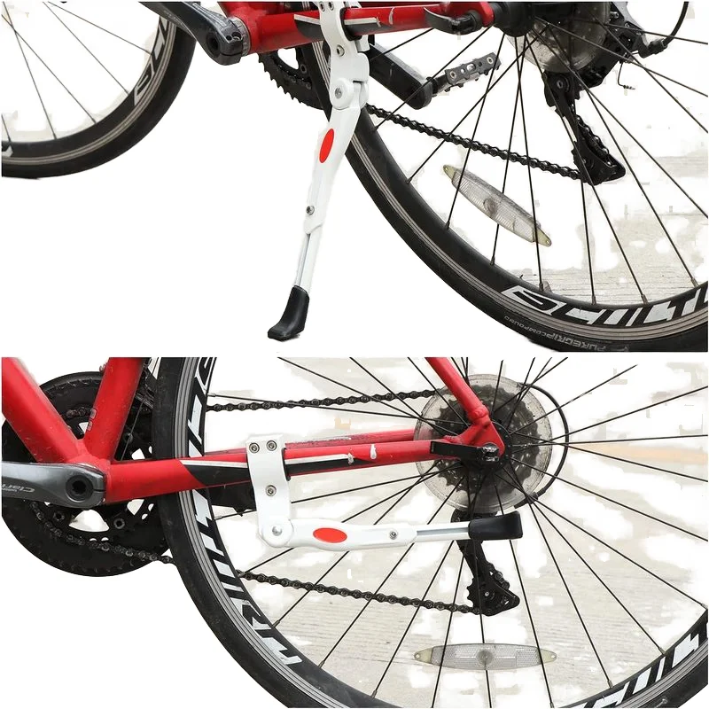 BMX Bike Kickstand Alloy Bicycle Kickstand and Racks Other Bicycle Parts for Use Mountain Bikes adjustable bicycle leg