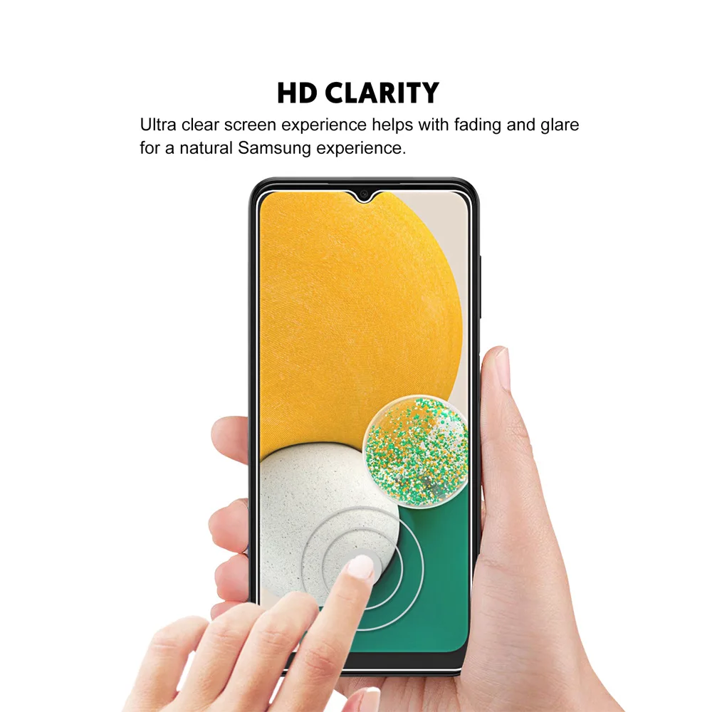 2.5d все клей Hd сотовый телефон Закаленное стекло протектор экрана пленка для Samsung A53 Для Iphone 13