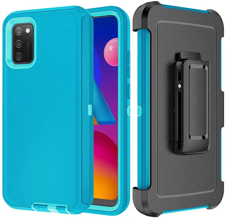 Робот-чехол для Tcl Revvl 6 pro 5G 20 XE с зажимом крепления к поясному ремню кобура Встроенный экран протектор бампер чехол-накладка