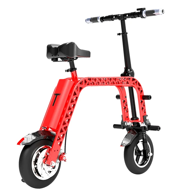 
JI-MOVE 36V 10ah mini electric scooter 10 inch foldable electric bike 