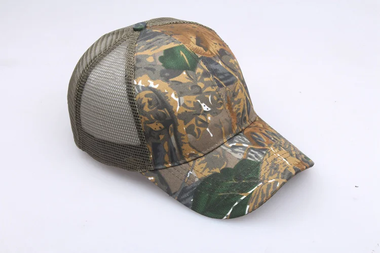 Factory Oem Fashion Customizable Camouflage Outdoor Sport Hats Multiple Styles Logo Choice Baseball Caps