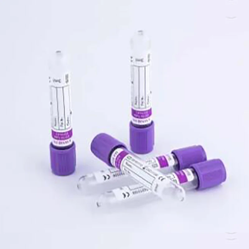 Factory Price Medical Disposable Plastic Blood Collection Set Vacuum EDTA K2 K3 Vacutainer Blood Collection Tube