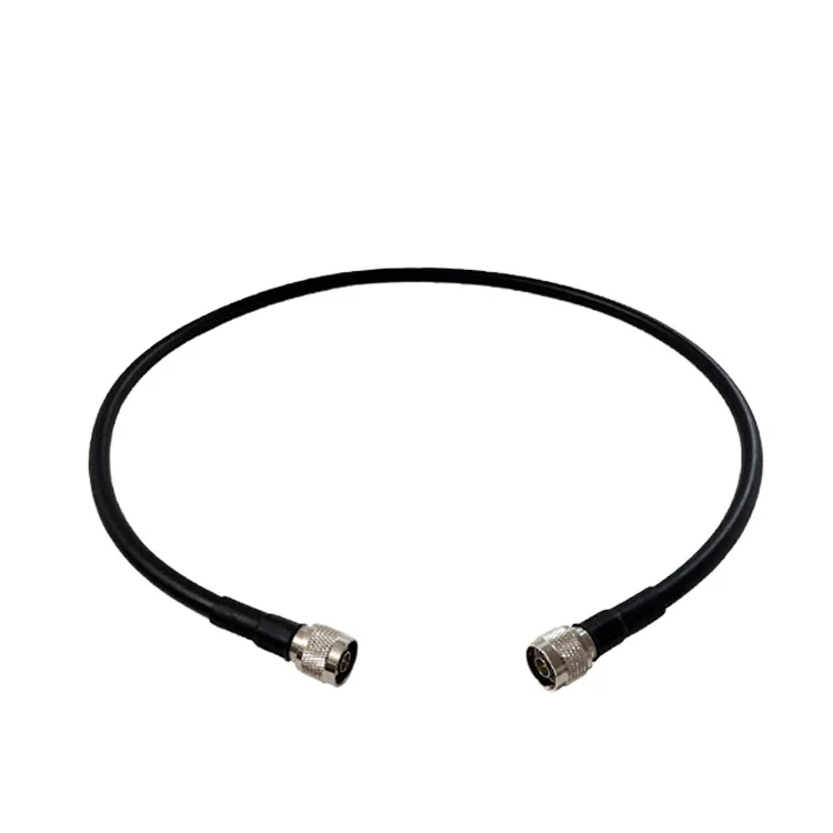 LMR400 coaxial jumper cable LMR 400 cable assembly with N male connector  jumper tail