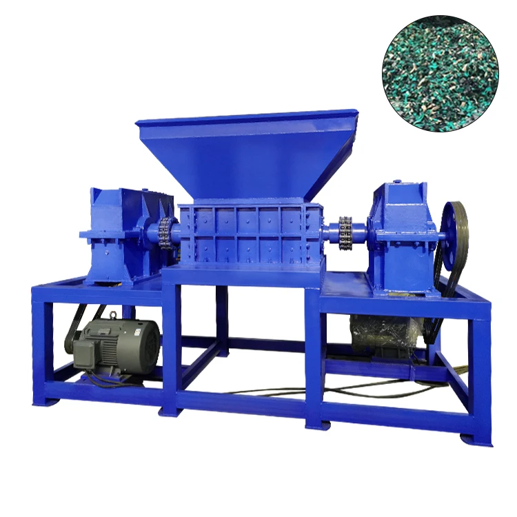 hot selling shredder machine wood/electric cabbage shredder/tire recycling machine shredder