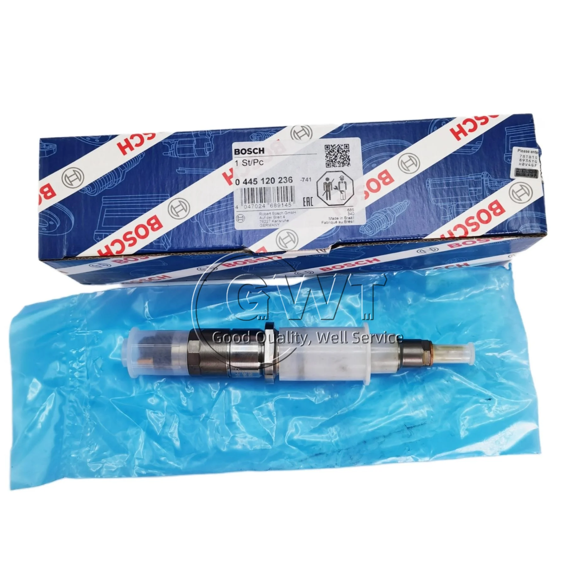 Original genuine diesel fuel Injector QSL8.9 0445120236 for cummins 0445120236 DLLA118P2203 PC300-8 044512024 4940170 5263308