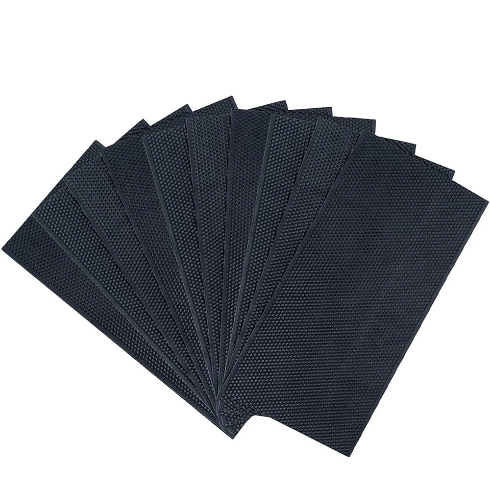 Whosale black beeswax comb foundation sheet beehive beeswax foundation