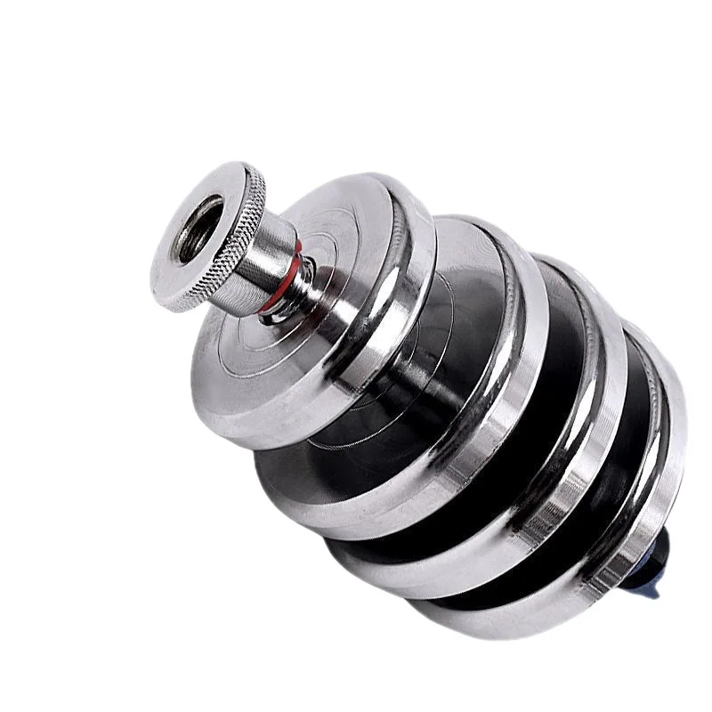 Get-Fit High Quality Chrome Small Hole Steel Iron Weight Lifting Gym Fitness Barbell Plates Sets Adjustable Dumbbells Plate