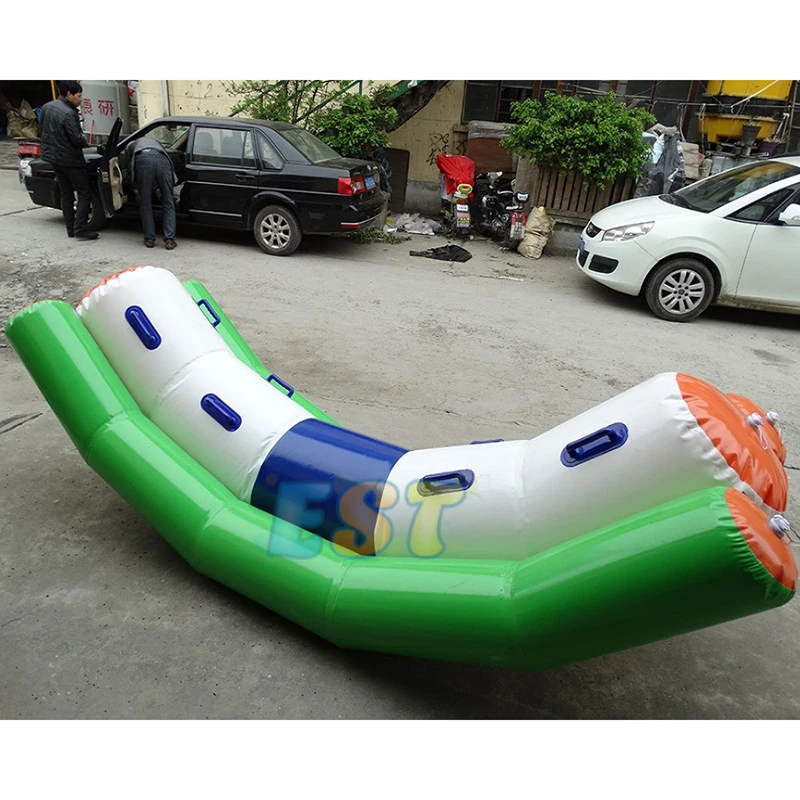 Factory Cheap Summer Sea Inflatable Water Floating Totter Water Seesaw For Lake Sport Game
