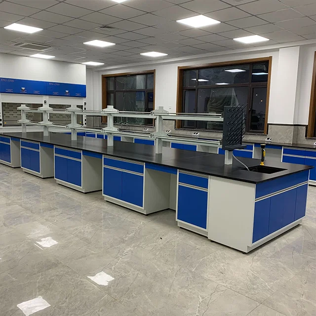 OEM chemical resistance compact laminate chemistry laboratory furniture