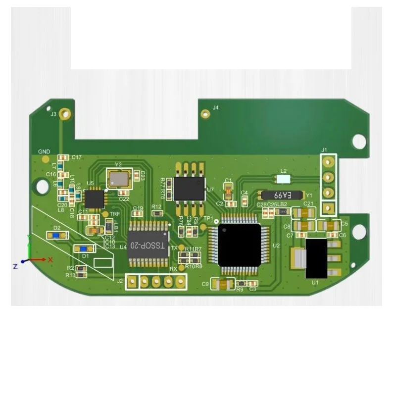 Tire pressure monitoring for USB Android navigation PCBA design TPMS solution development private model built-in external