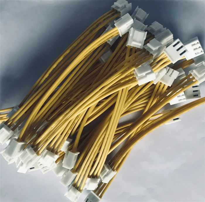 custom 1015/22AWG guitar bathroom qvp701623 photovoltaic agricultural wire harness with female connector tinned connecting wire