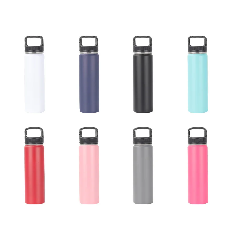 FX Factory Vacuum Mug Thermos Insulated 22oz Straight Stainless Steel Outdoor Self-driving Drinking Bottle Thermos Tumbler